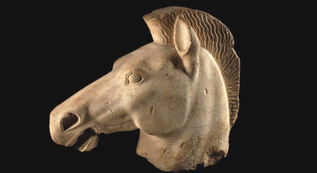 Tête de Cheval, Antiquités Grecques