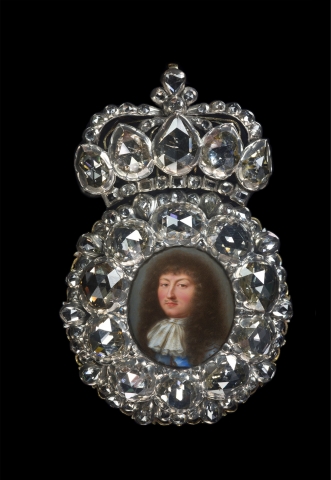 Boîte à portrait de Louis XIV
