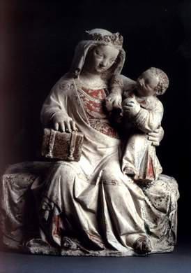 La Vierge assise et l'Enfant