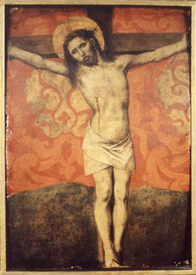 Le Christ en croix de Barthélemy d'Eyck