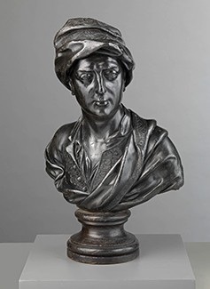 Portrait de Matthew Prior (d'après un buste en marbre de Coysevox)