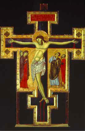 Croix peinte du Maître de San Francesco