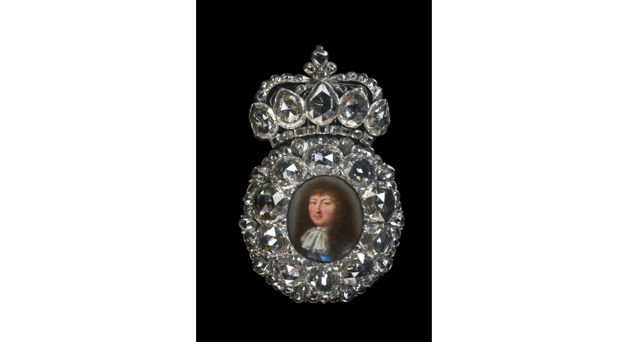 Boîte à portrait de Louis XIV