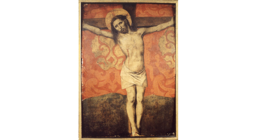 Le Christ en croix de Barthélemy d'Eyck