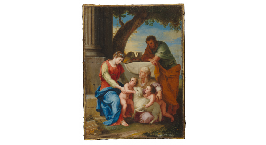 Sainte Famille avec sainte Élisabeth et saint Jean-Baptiste