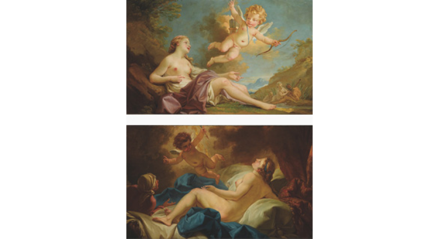 Vénus et Amour et Danaé